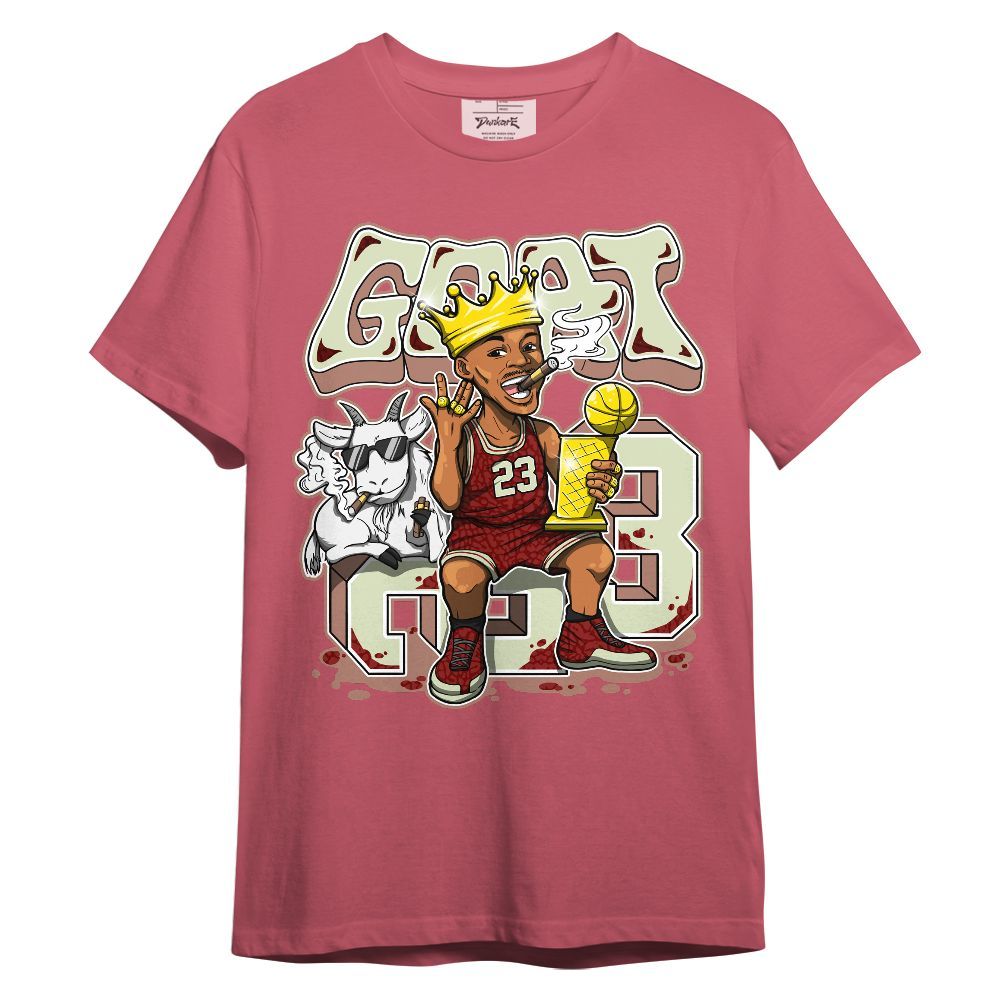 Shirt To Match Valentines Day 3s - Number 23 GOAT Graphics Unisex Shirt