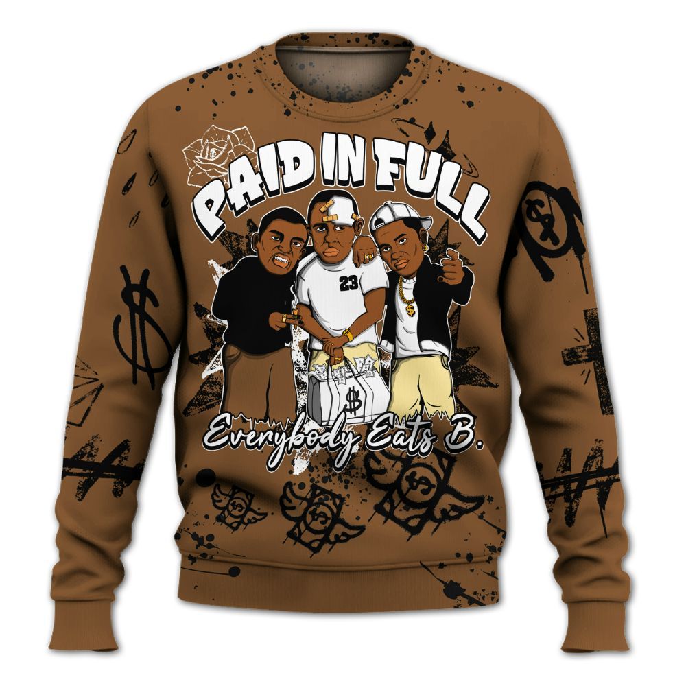 Sweatshirt To Match Air Max 90 Escape - Everybody Paid In Full Crayon All Over Print