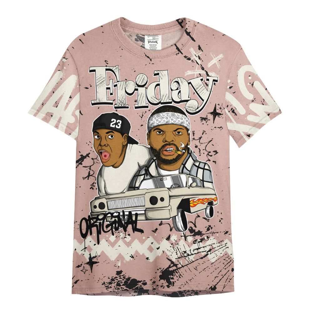 Shirt To Match Air Force Low 1 Arctic Orange - Friday Sneaker Crayon All Over Print