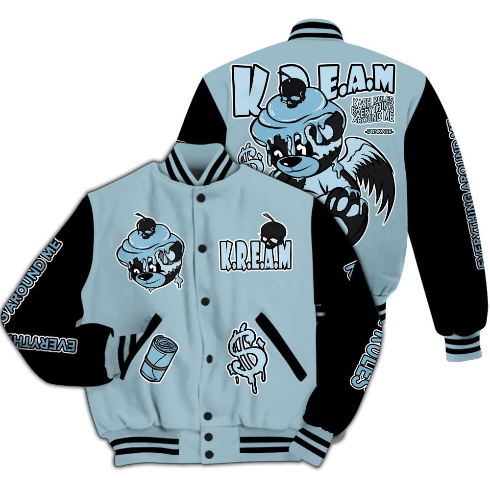 Varsity Jacket To Match Chambray 7s - Loot Bear All Over Print