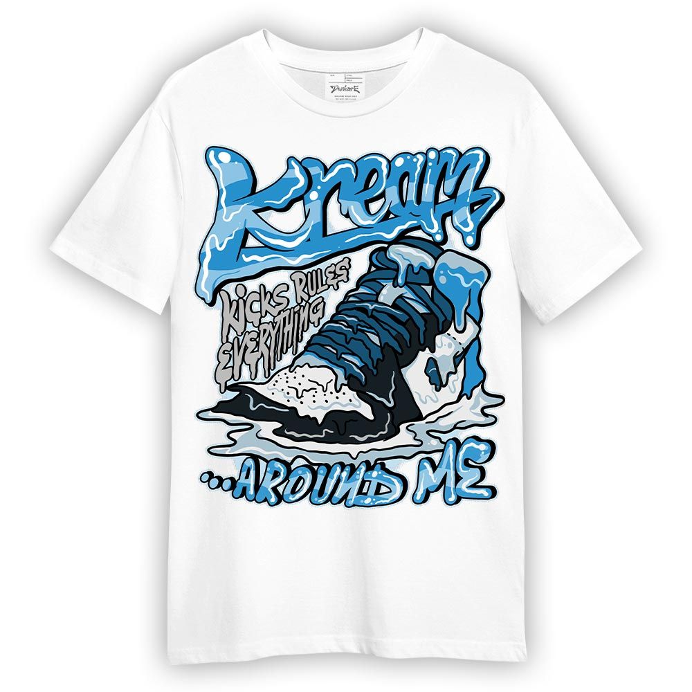 Shirt To Match Powder Blue 9s - Kreamy Graphic Shirt Unisex