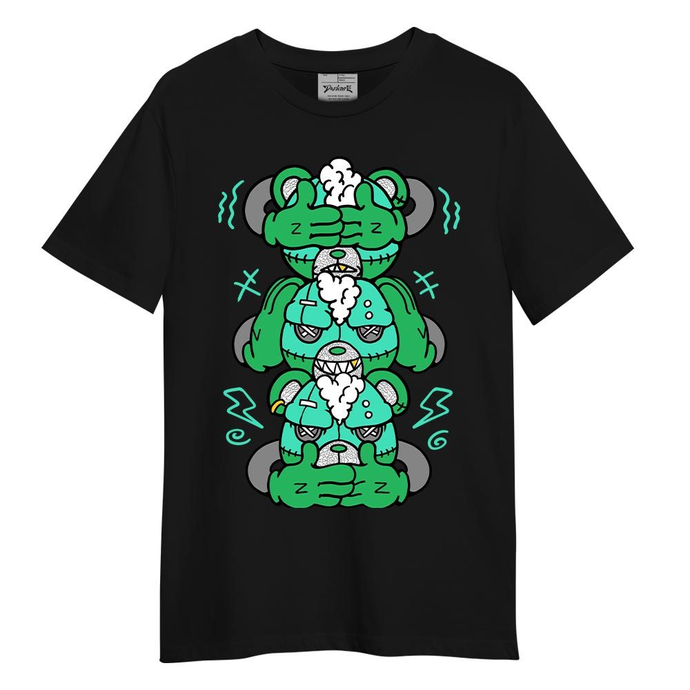 Shirt To Match Black Green Glow 3s T-- Wisdom Hugz T-Shirt Unisex