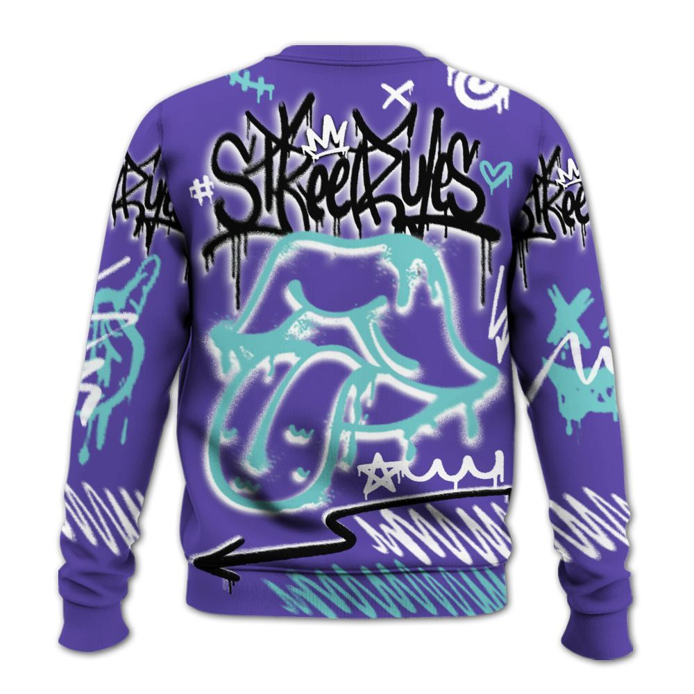 Sweatshirt To Match Low Hornets 1s - Break Rules Streetwear All Over Print