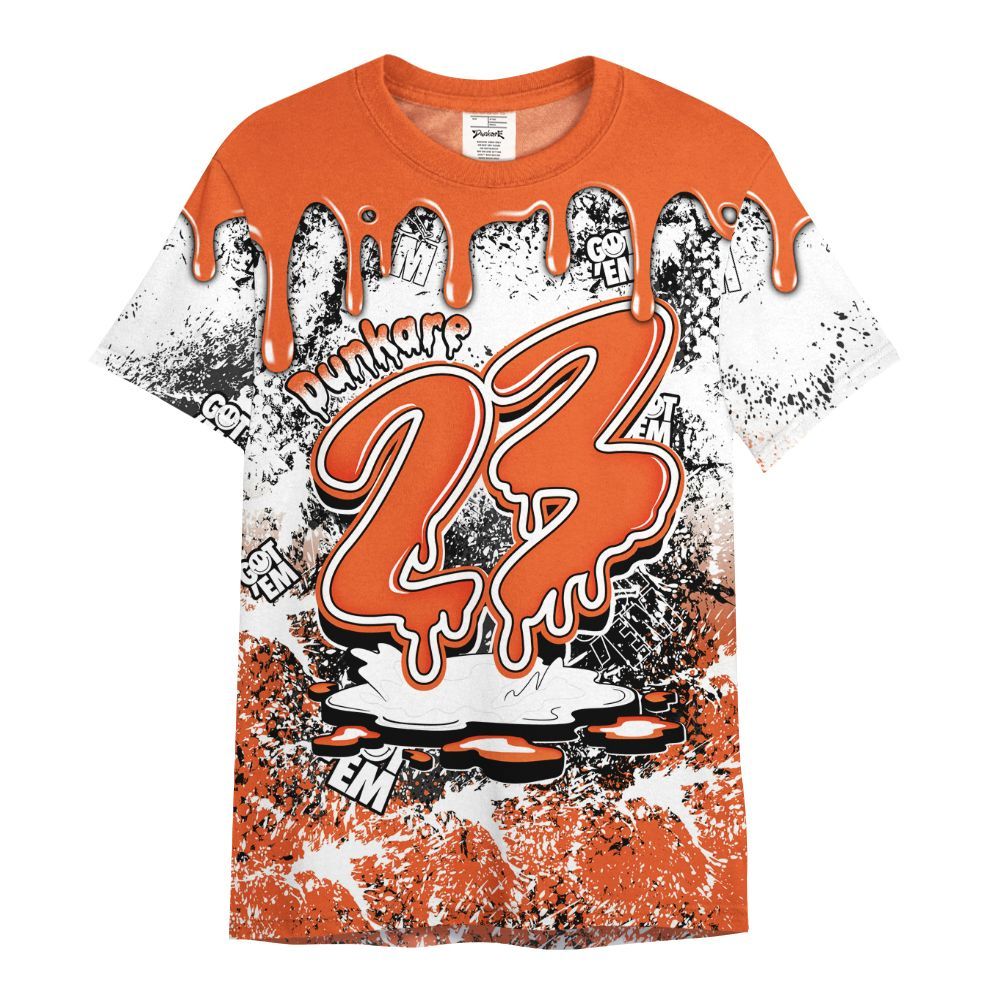 Shirt To Match Retro High OG Shattered Backboard 1s - Dripping 23 Drip All Over Print