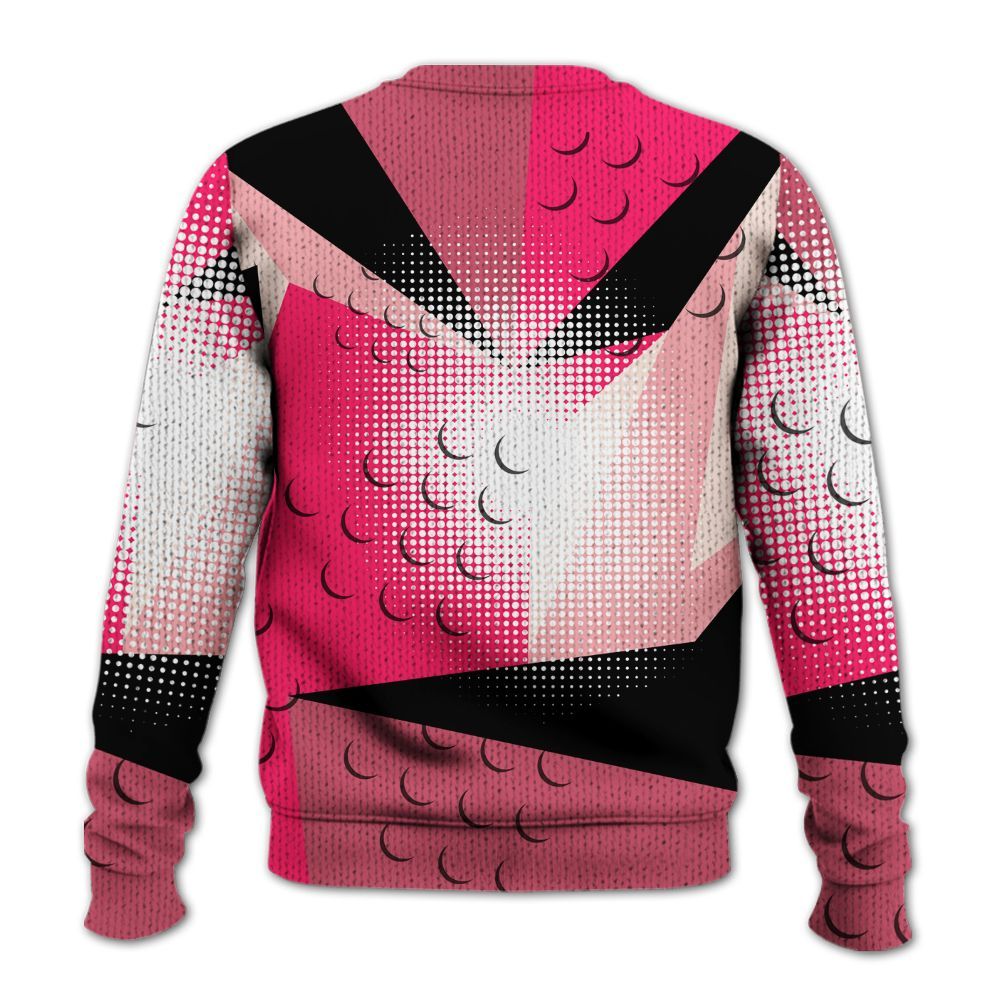 Sweater To Match A'One Hyper Pink Shirt, Poly Custom Name Number 23 5s Graphic
