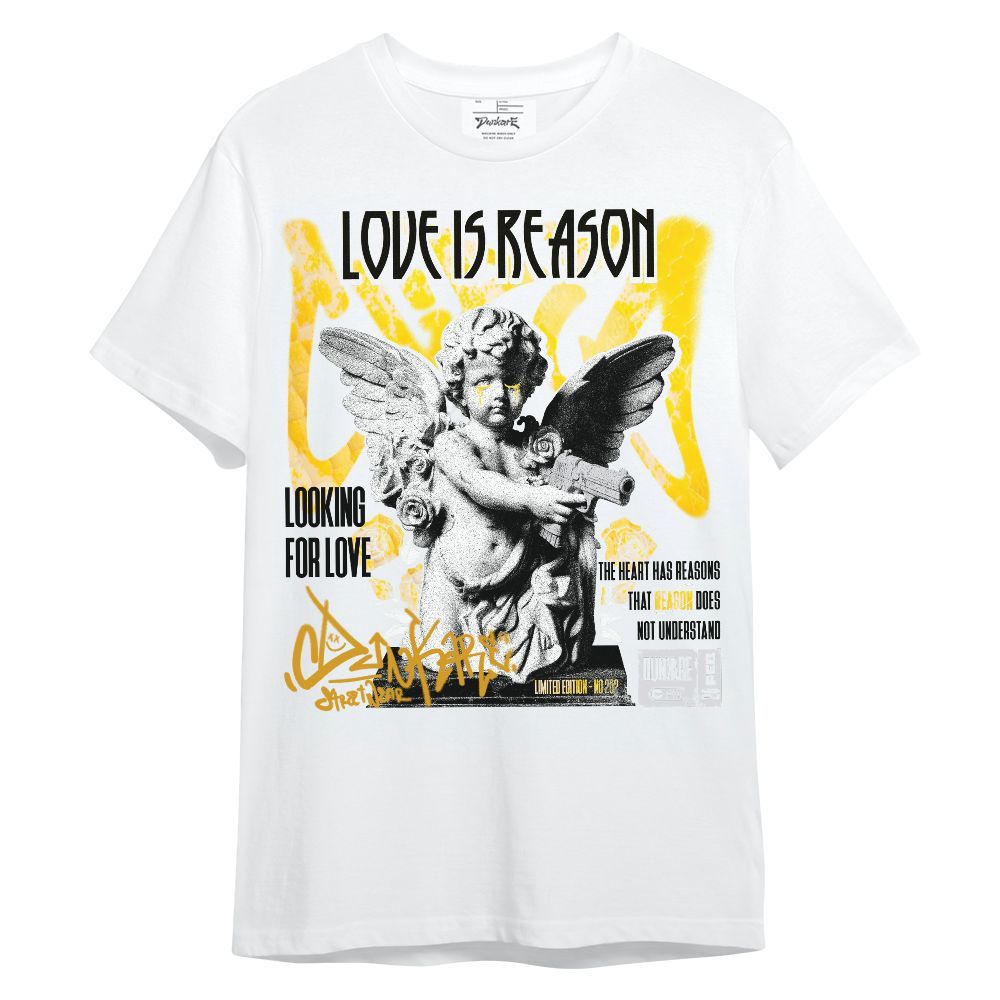 Shirt To Match Low Yellow Python 11s - Love Is Reason Unisex Shirt