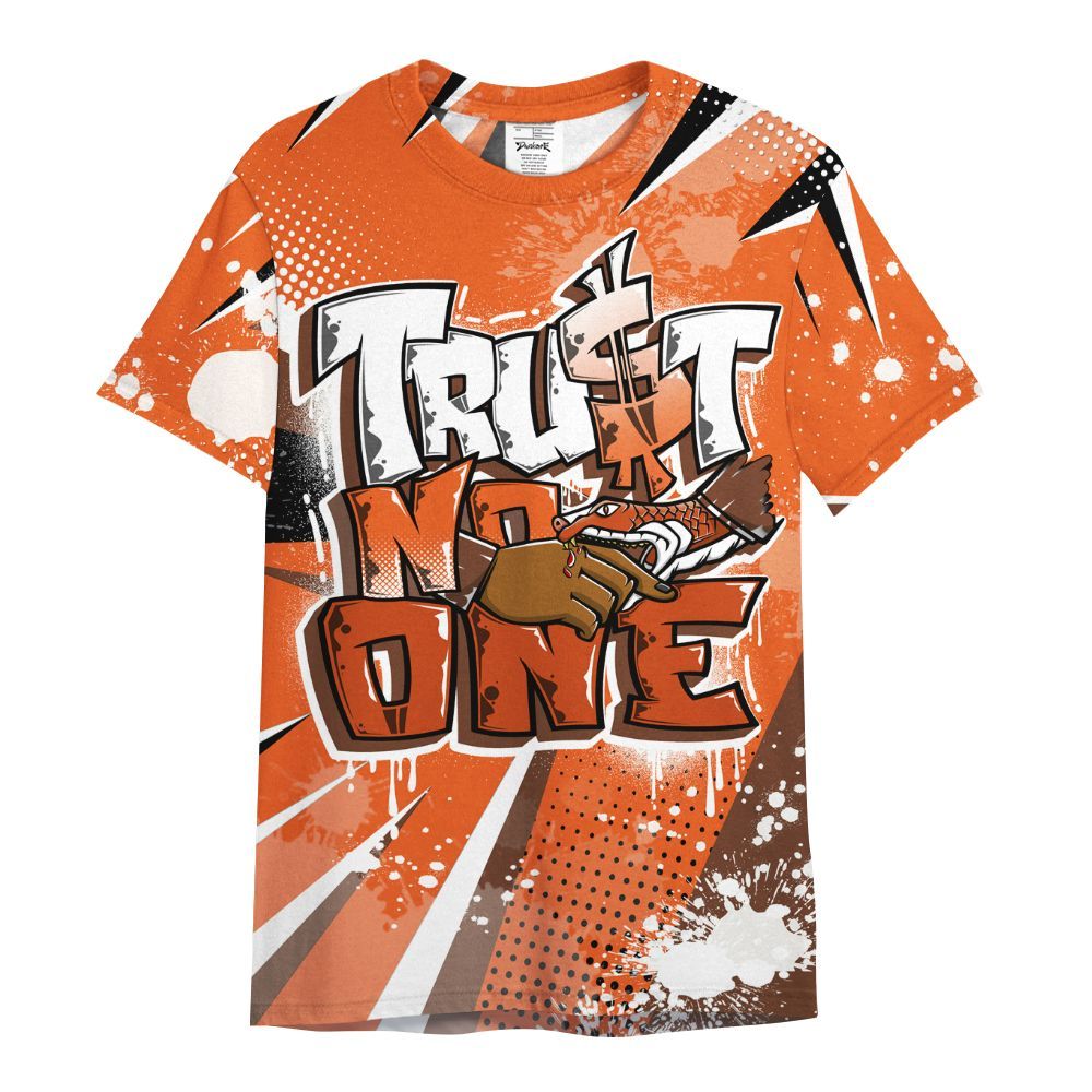 Shirt To Match High OG Starfish 1s - Poly Trust No One Dripping All Over Print