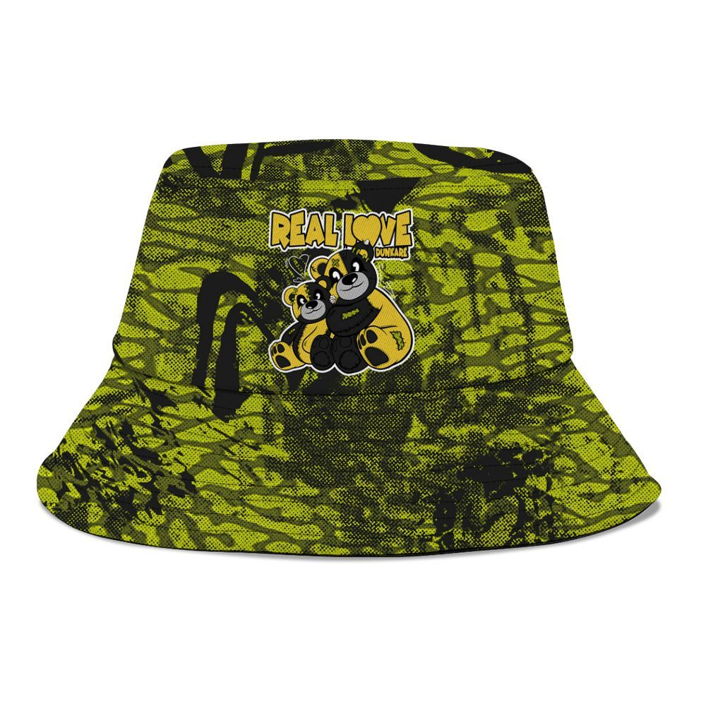 Bucket Hat To Match Dunk Low QS Halloween Skull - Sincere Fondness Bear Graphic