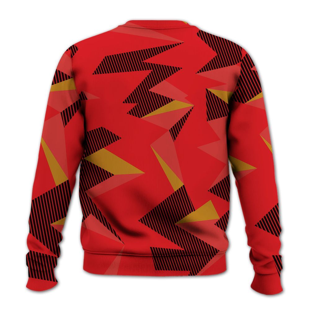Sweatshirt To Match Scoot Zeros Retro Portland - Geometric Camouflage Pattern All Over Print