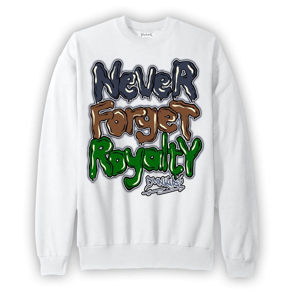 Sweatshirt To match Midnight Navy 13s Sweatshirt - Never Forget Royalty Graffiti Graphic
