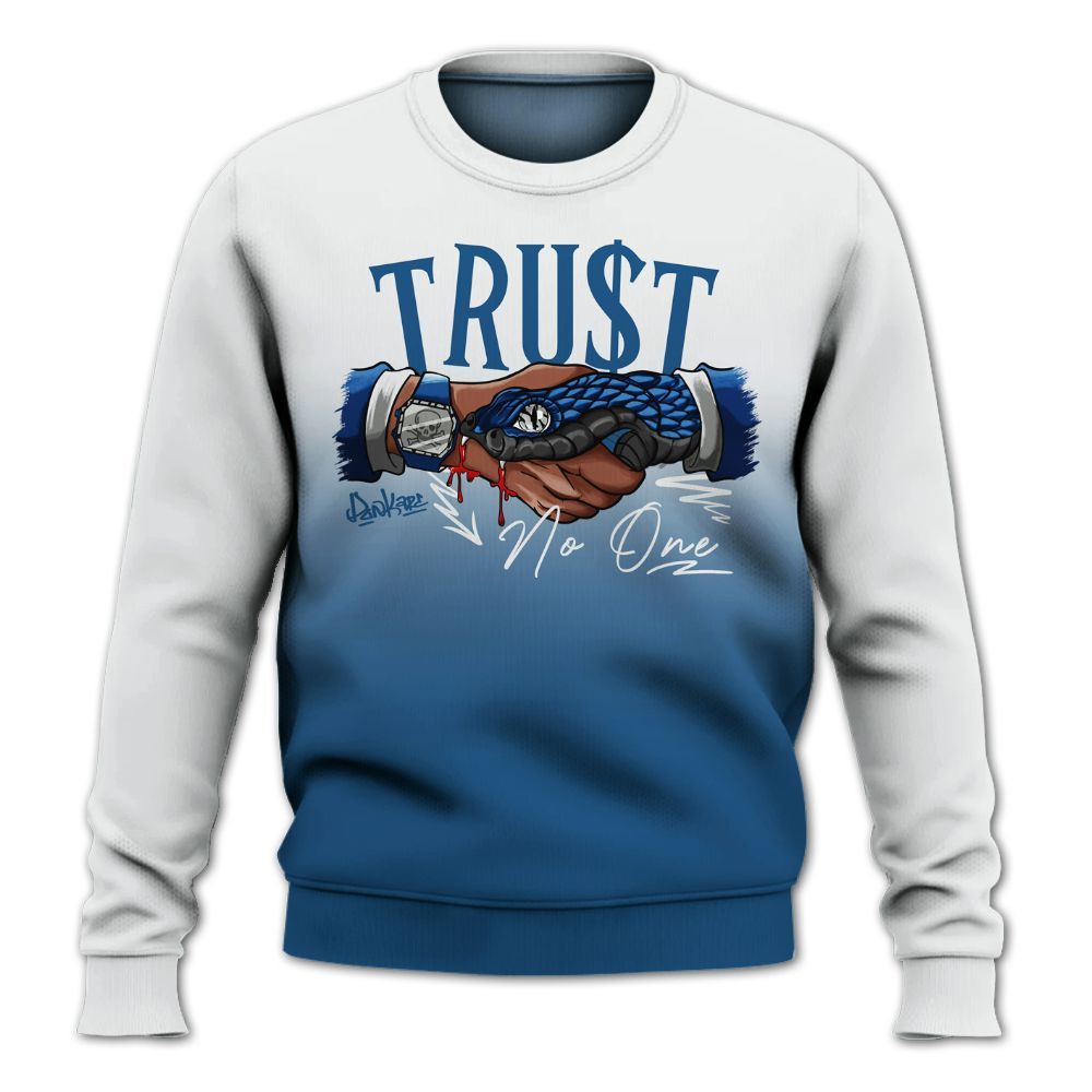 Sweatshirt To Match Wizards 3s - Snake Trust No One Drip All Over Print