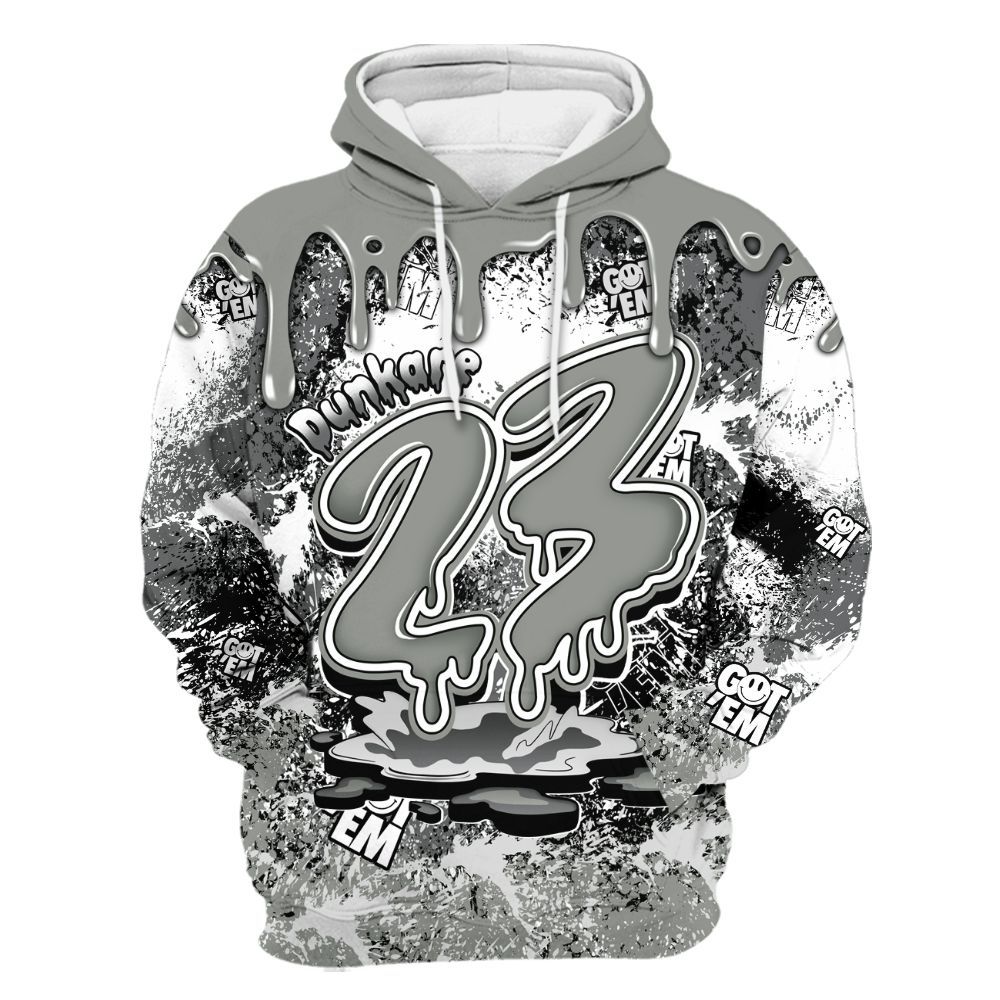 Hoodie To Match Paris Olympics 4s - Dripping 23 Drip All Over Print