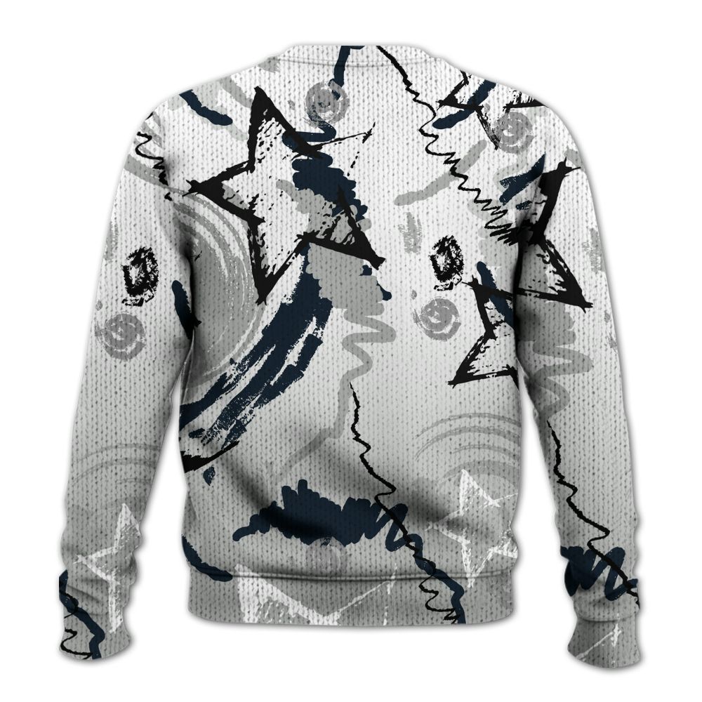 Knitted Sweater To Match Retro Georgetown 6s - Grind Shine Later Drip