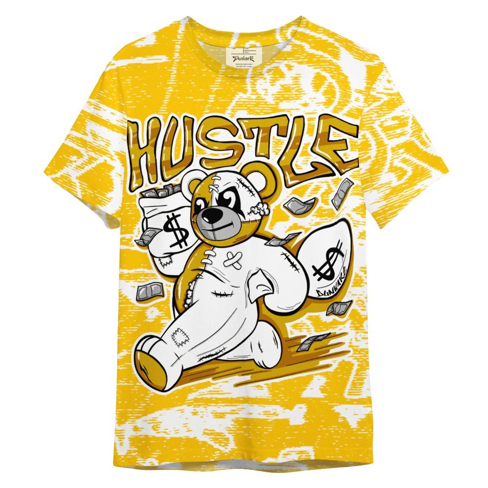 Shirt To Match Vivid Sulfur 4s - Hustles Bear Avant-Garde Shirt Unisex