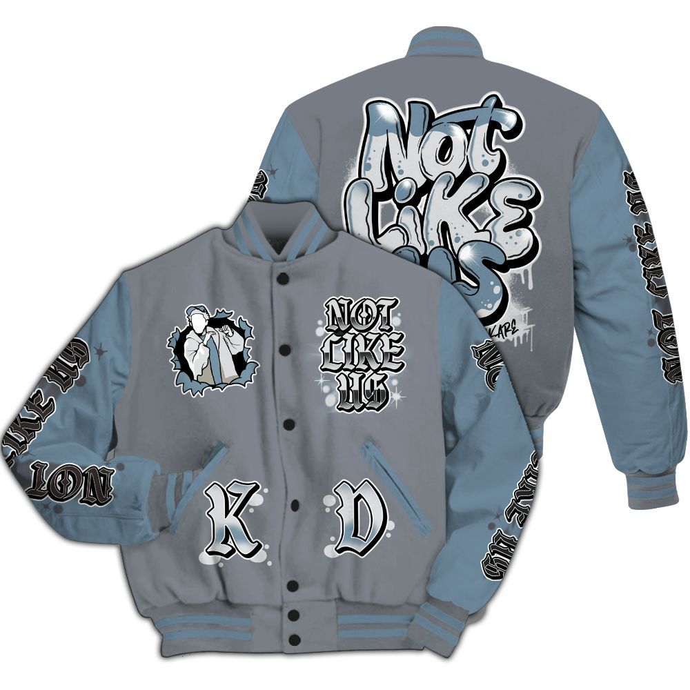 Varsity Jacket To Match Air Max DN Silver Bullet - None Like Us Graphic All Over Print