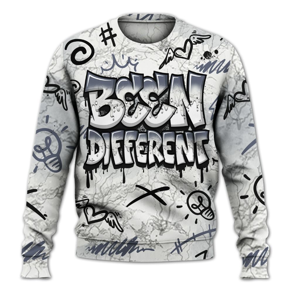 Sweatshirt To Match Air Foamposite Jin Kazama - Drip Been Di2ferent All Over Print