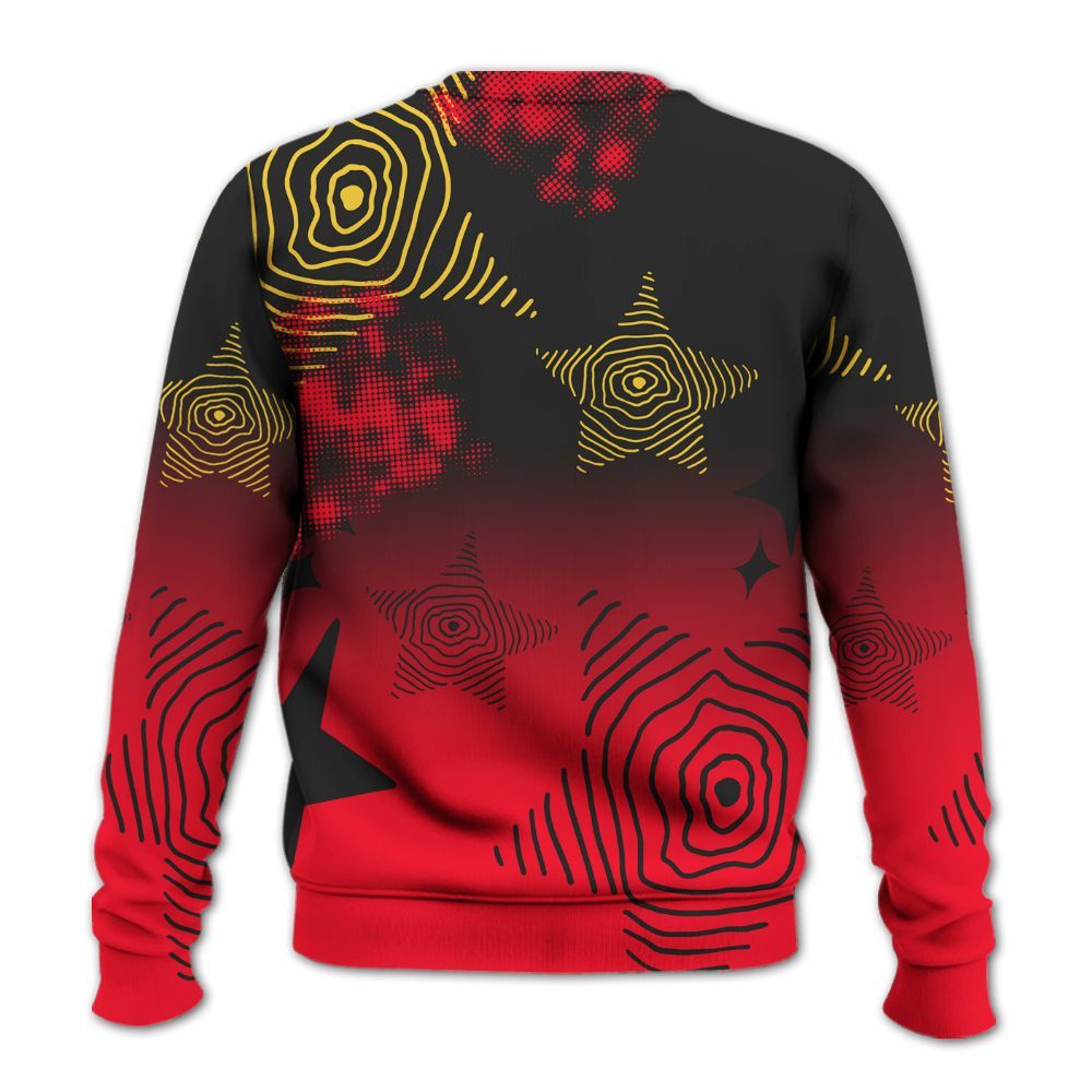 Sweatshirt To Match KD 18 Air Bakin - Sneakerz Girlz Unique Starz All Over Print