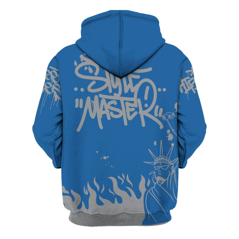 Hoodie To Match French Blue 13s - Graphic Fck Around Find Out All Over Print