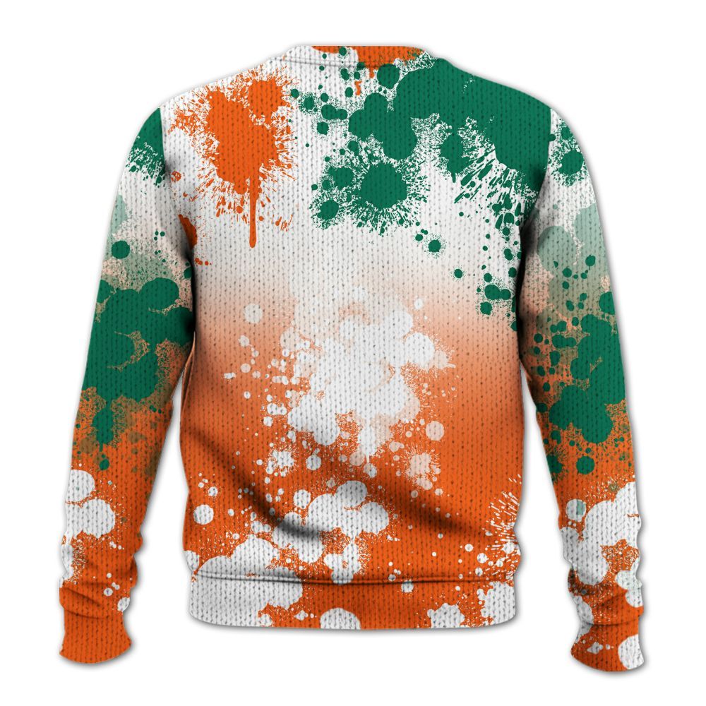 Sweater To Match SoleFly Sail Gorge Green 3s - Trust No One Scary Graphic