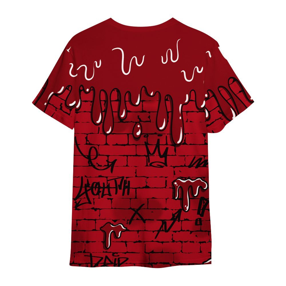 Shirt To Match Bred Velvet 11s - Been Different Drippin Streetwear All Over Print