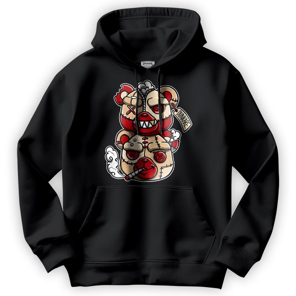 Sweatshirt To Match Dunk Low Strawberry Waffle Hoodie - Double Hazard Hugz Hoodie Unisex