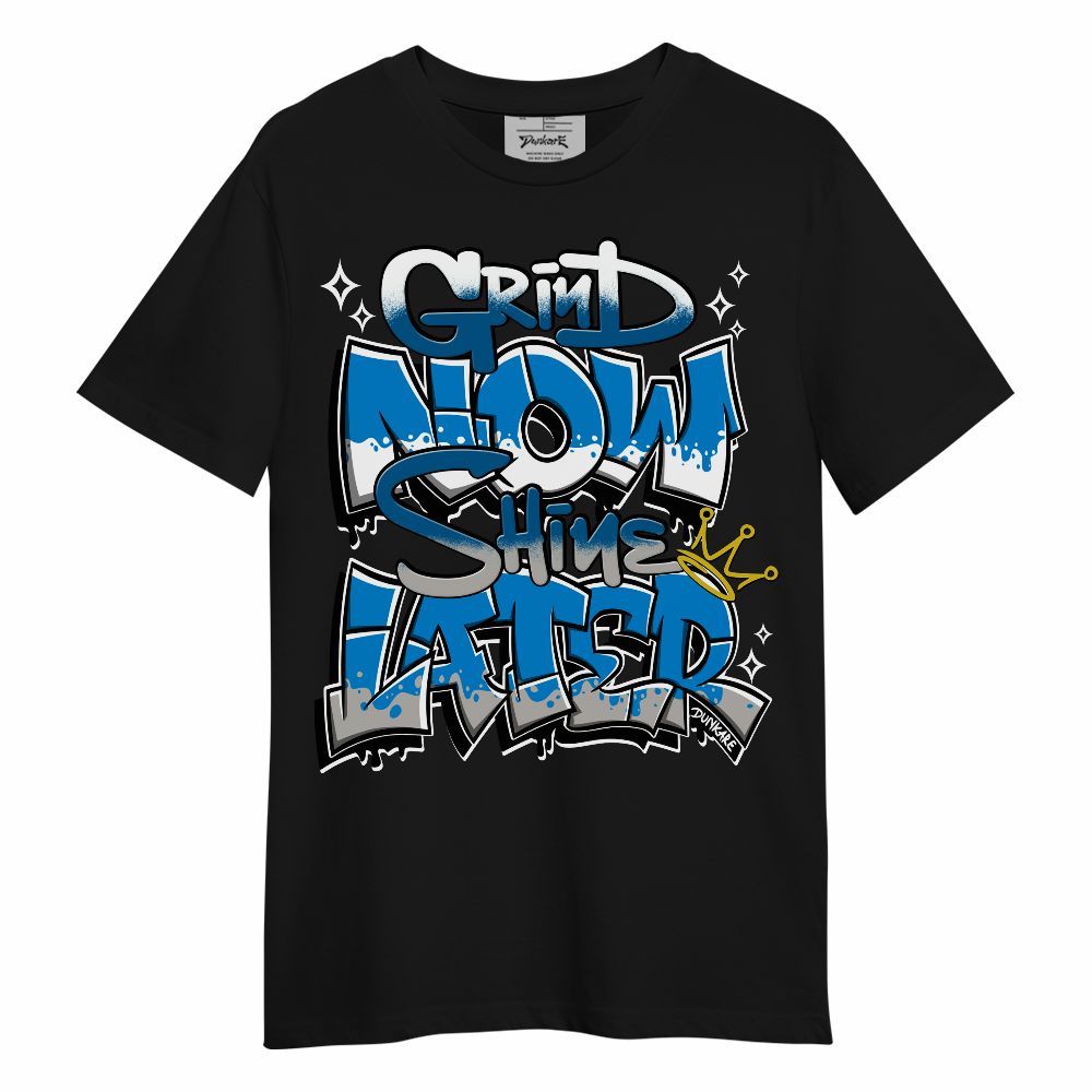 Shirt To Match Industrial Blue 4s - Grind Shine Military Blue 4s Unisex Shirt