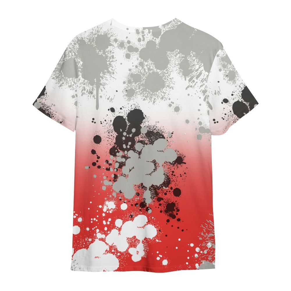 Shirt To Match Vomero 5 Bright Crimson - God Blessed Ink Drip All Over Print