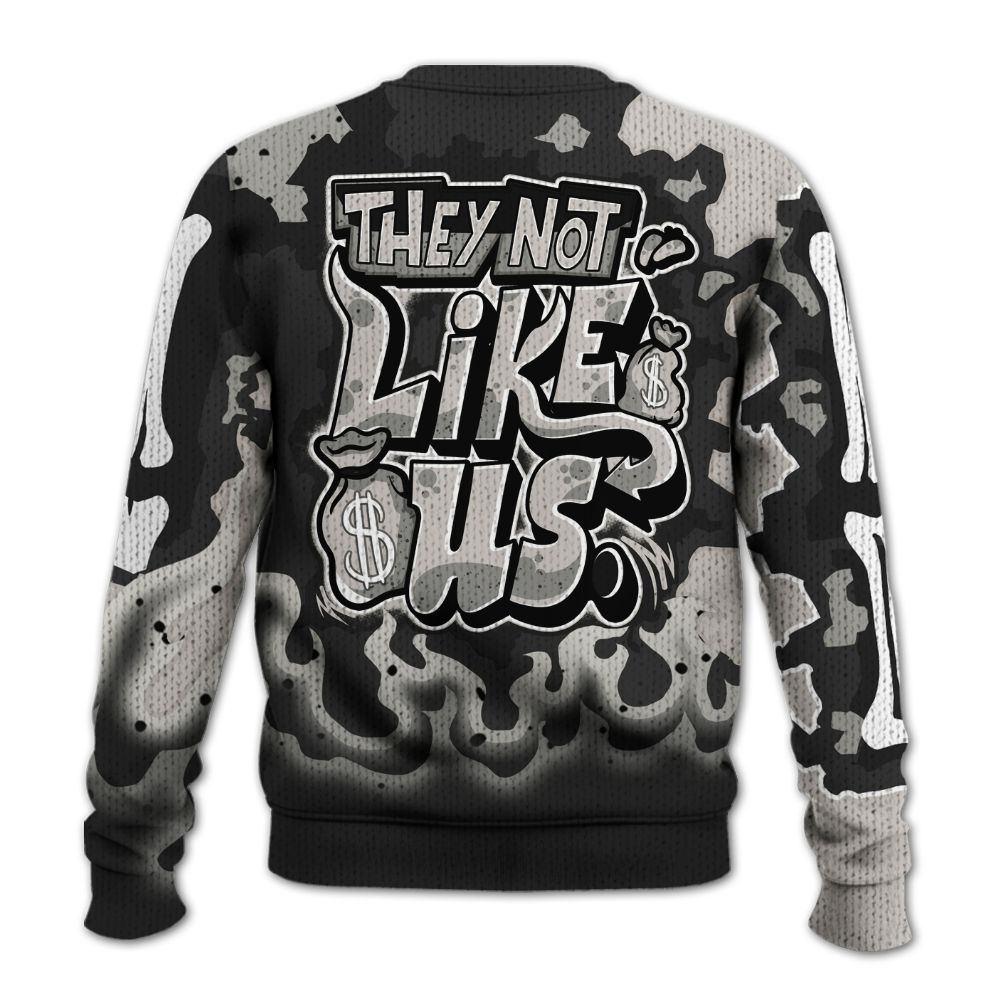 Sweater To Match The Classic 40s - Dislike Us Graphic Burning Custom Name Graphic