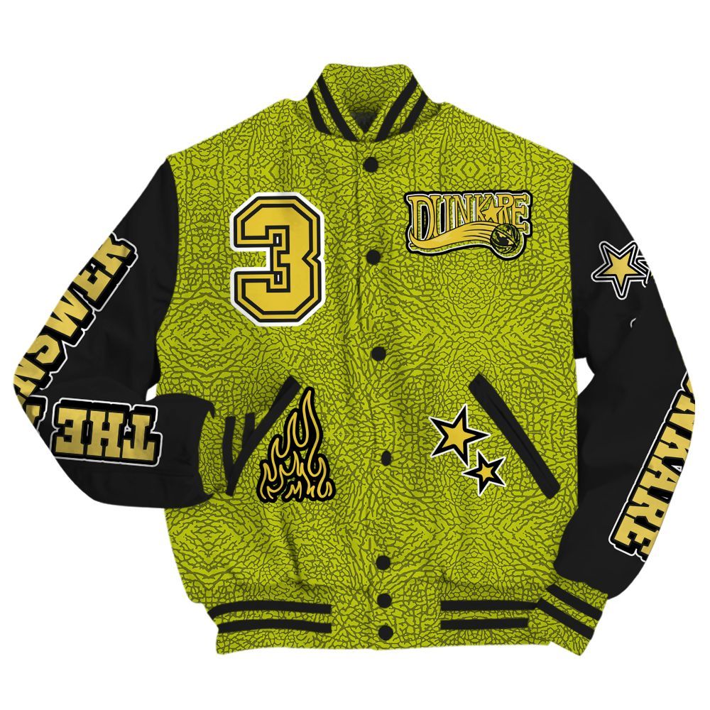 Varsity Jacket To Match Dunk Low QS Halloween Skull - Allen Answer Skeleton All Over Print