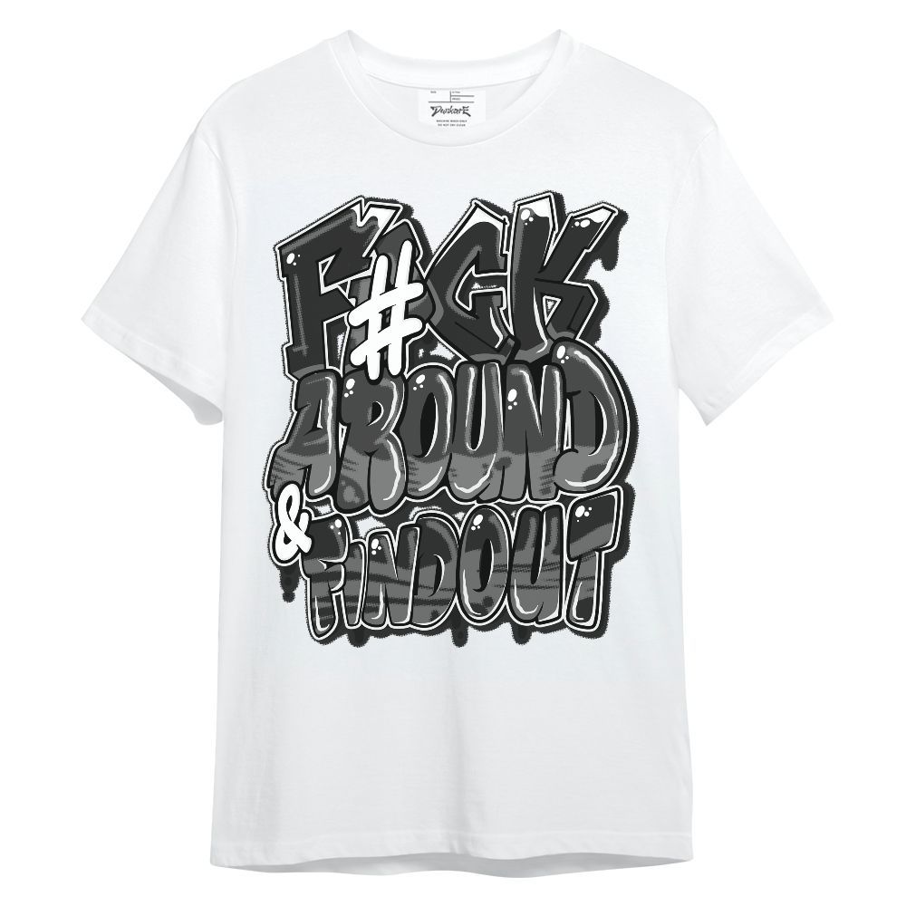 Shirt To Match Black Cat NET 4s - F Around Find Out Graphic Unisex Shirt