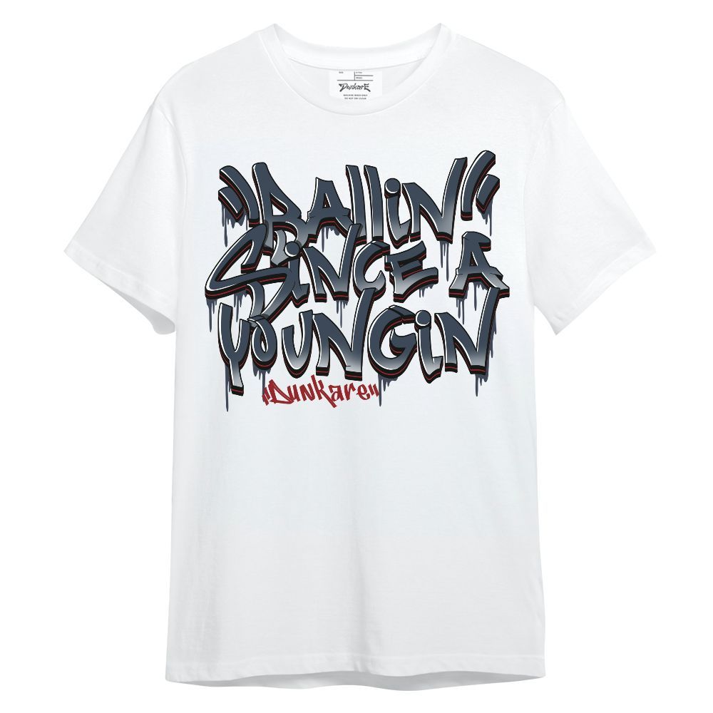 Shirt To Match Retro Olympic 6s, Ballin Since A Youngin Typo Unisex Shirt