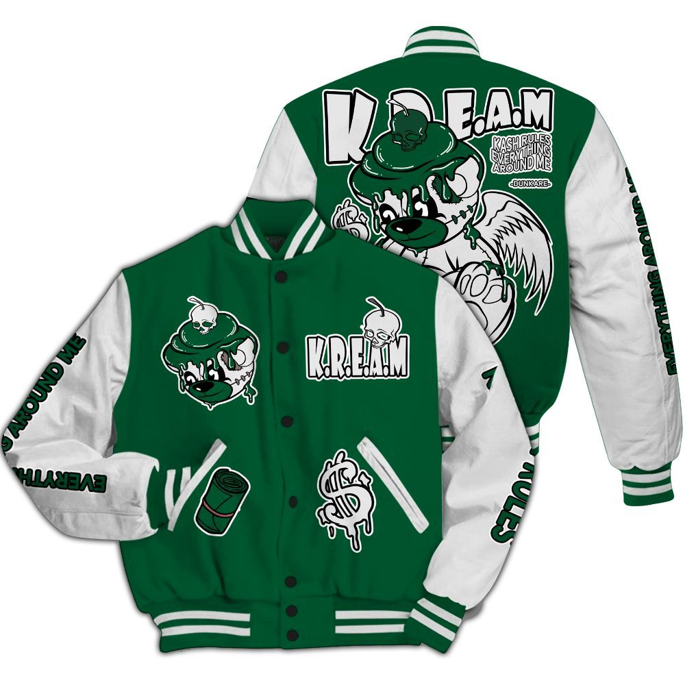 Varsity Jacket To Match High Gorge Green 1s - Loot Bear All Over Print