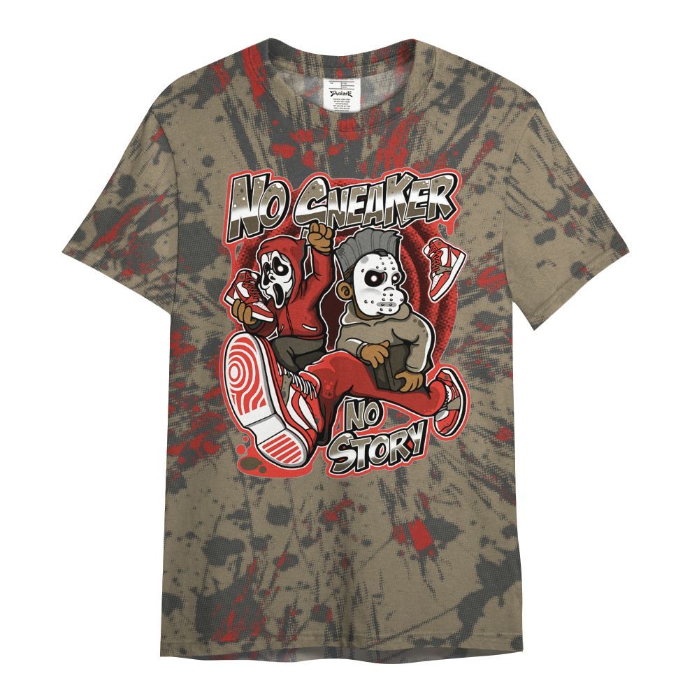 Shirt To Match Olive 9s - Sneakers Make Story Graphic Luxury All Over Print