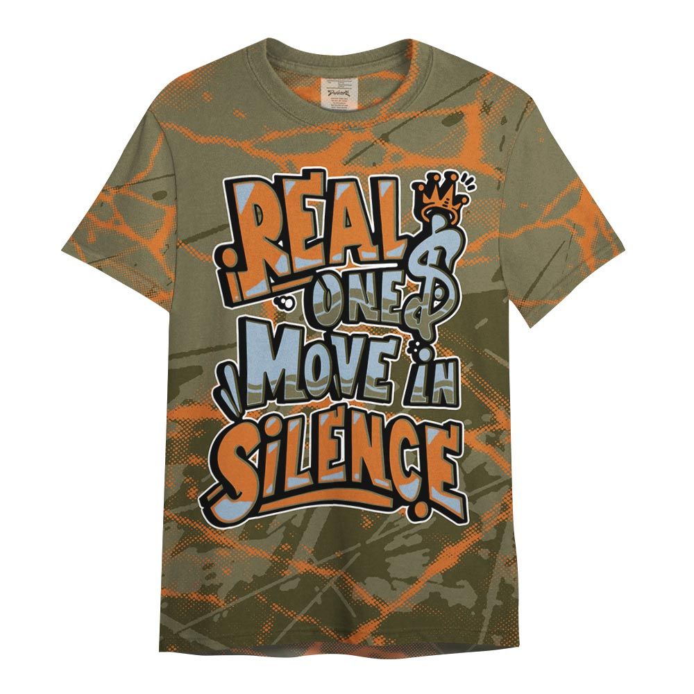 Shirt To Match Olive 5s - Ones Move In Silence Graphic Profound Shirt Unisex