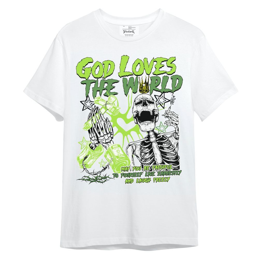 Shirt To Match Kobe 6 SE Grinch - God Loves The World Unisex Shirt