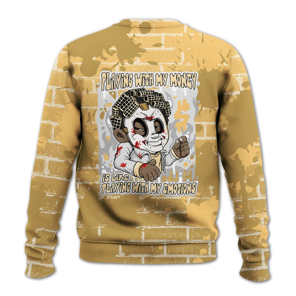 Sweatshirt To Match Craft Paris 6s - Playing With My Money Graphic Halloween All Over Print