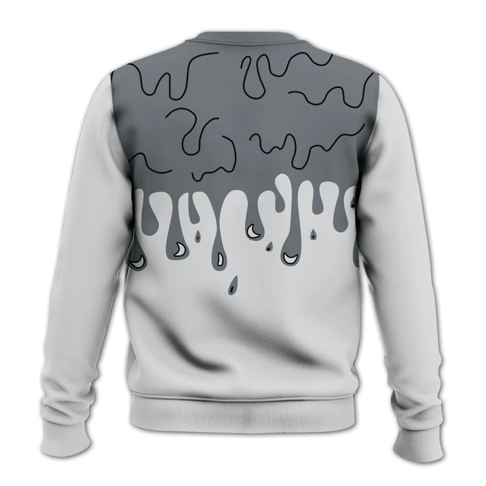 Sweatshirt To Match Air Max DN Silver Bullet - Snake Trust No One Drip All Over Print