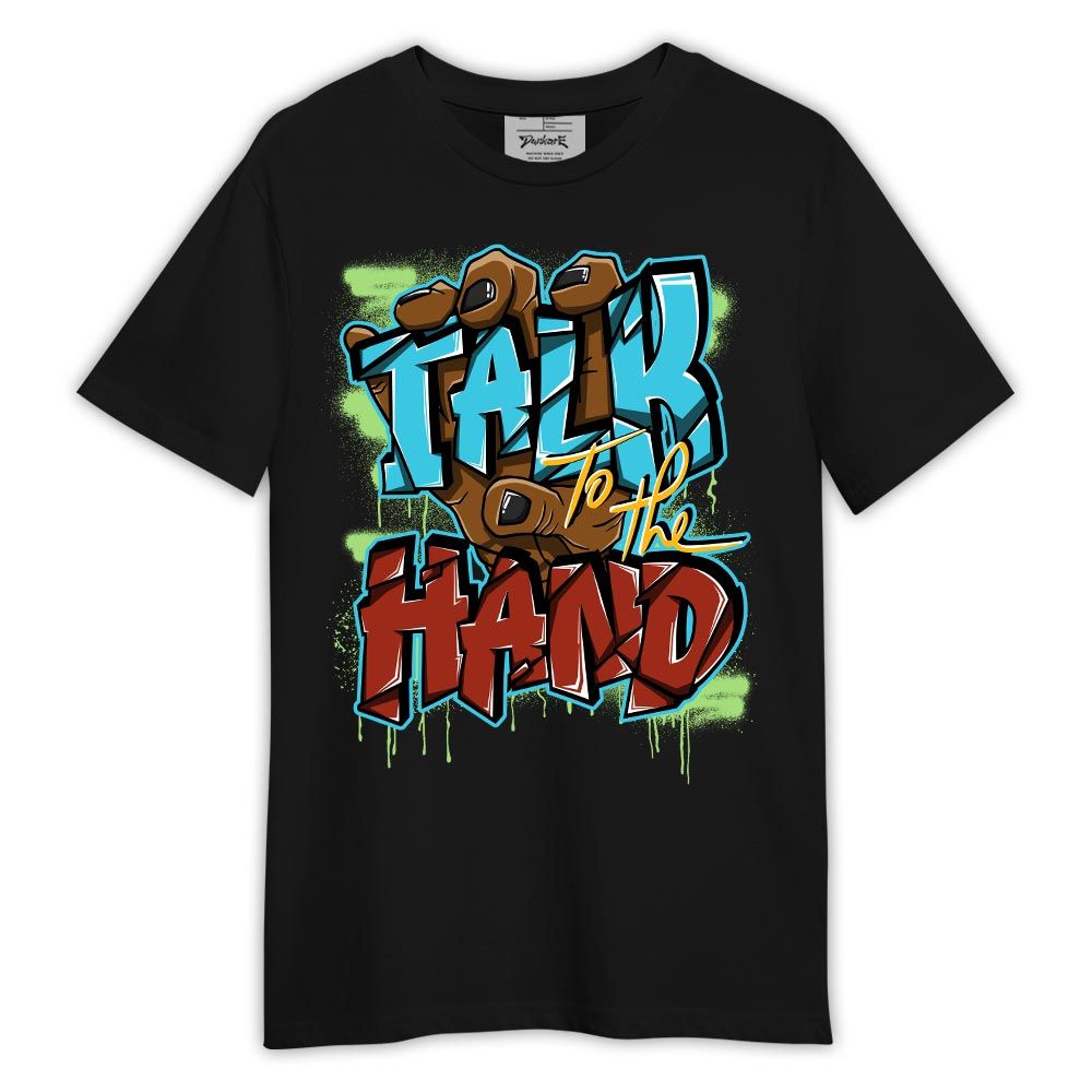 Shirt To Match SB Dunk Di'Orr Greenwood - Talk To The Hand Spray Shirt Outfit