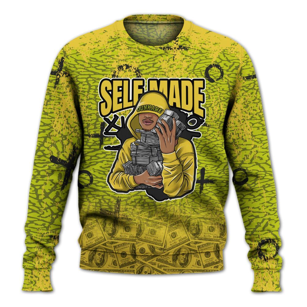 Sweatshirt To Match Dunk Low QS Halloween Skull - Selfmade Unique Grunge All Over Print