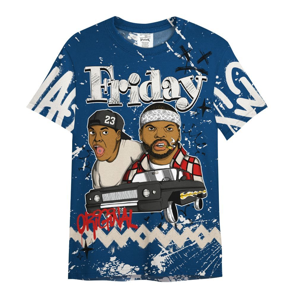 Shirt To Match Retro Rare Air 11s - Friday Sneaker Crayon All Over Print