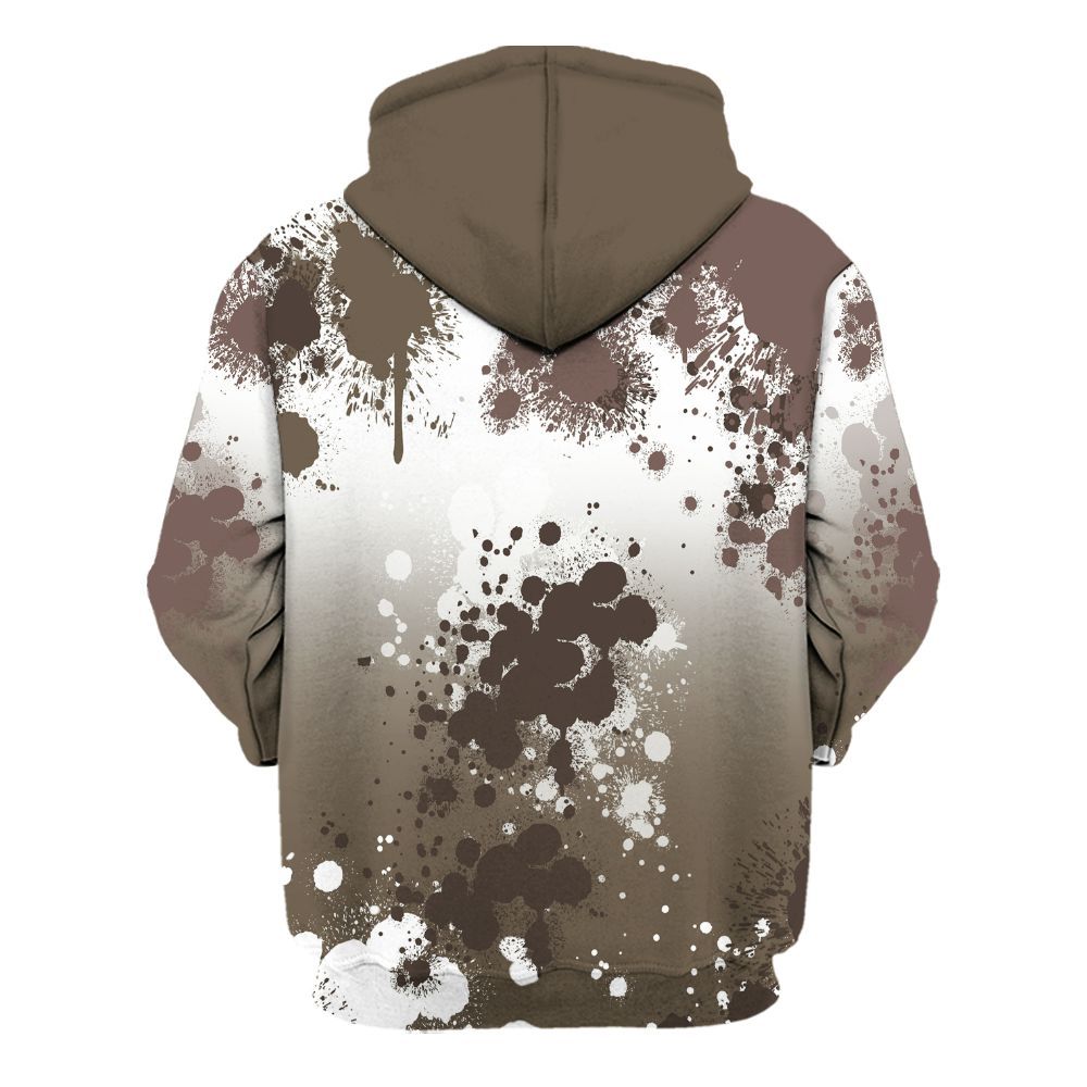 Hoodie To Match AMM Dark Mocha 4s - Trust No One Scary All Over Print