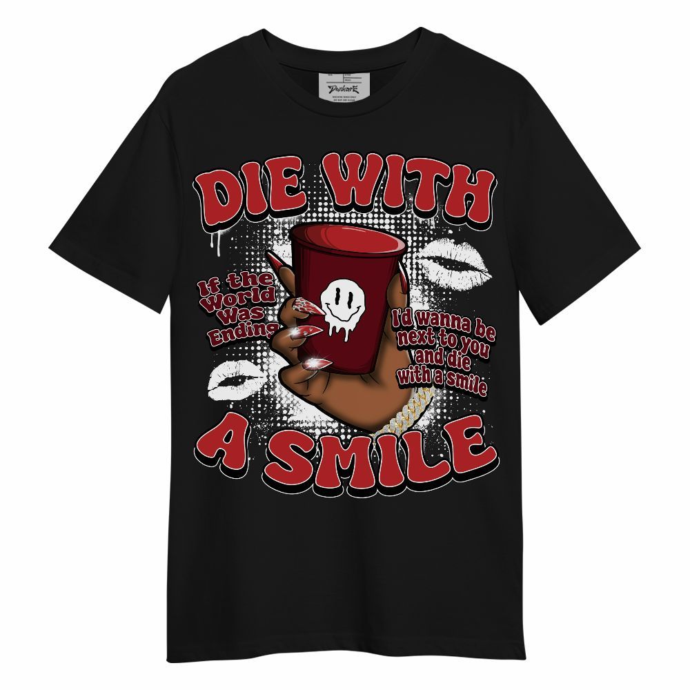Shirt To Match Kobe 9 Elite Christmas - Die With A Smile Graphic Unisex Shirt