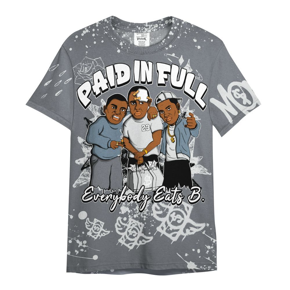 Shirt To Match Air Max DN Silver Bullet - Everybody Paid In Full Crayon All Over Print