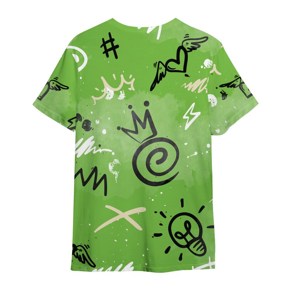 Shirt To Match Air Max Waffle SP Action Green - Drip Been Di2ferent All Over Print