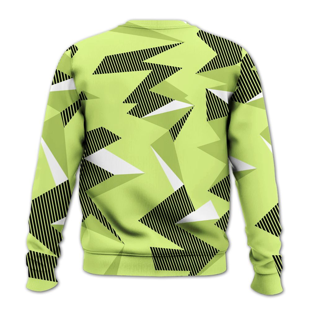Sweatshirt To Match Air Max SNDR Volt - Geometric Camouflage Pattern All Over Print