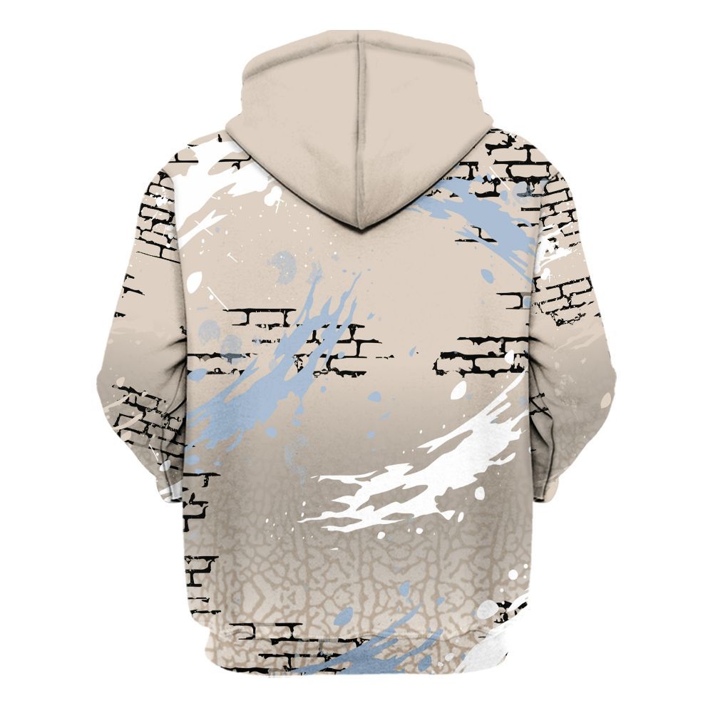 Hoodie To Match Desert Sand 3s - Values Of Loyalty Drip All Over Print