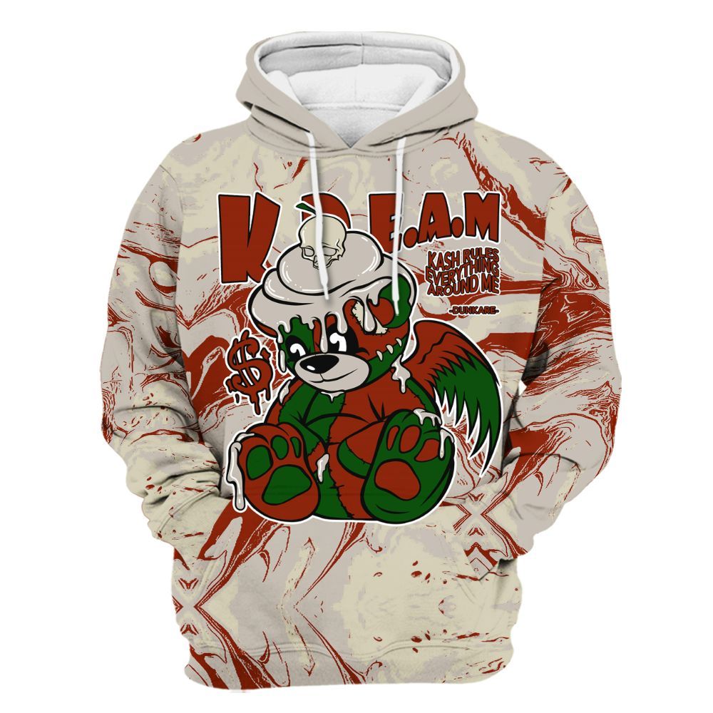 Hoodie To Match El Grito 5s - Loot Bear Liquid All Over Print