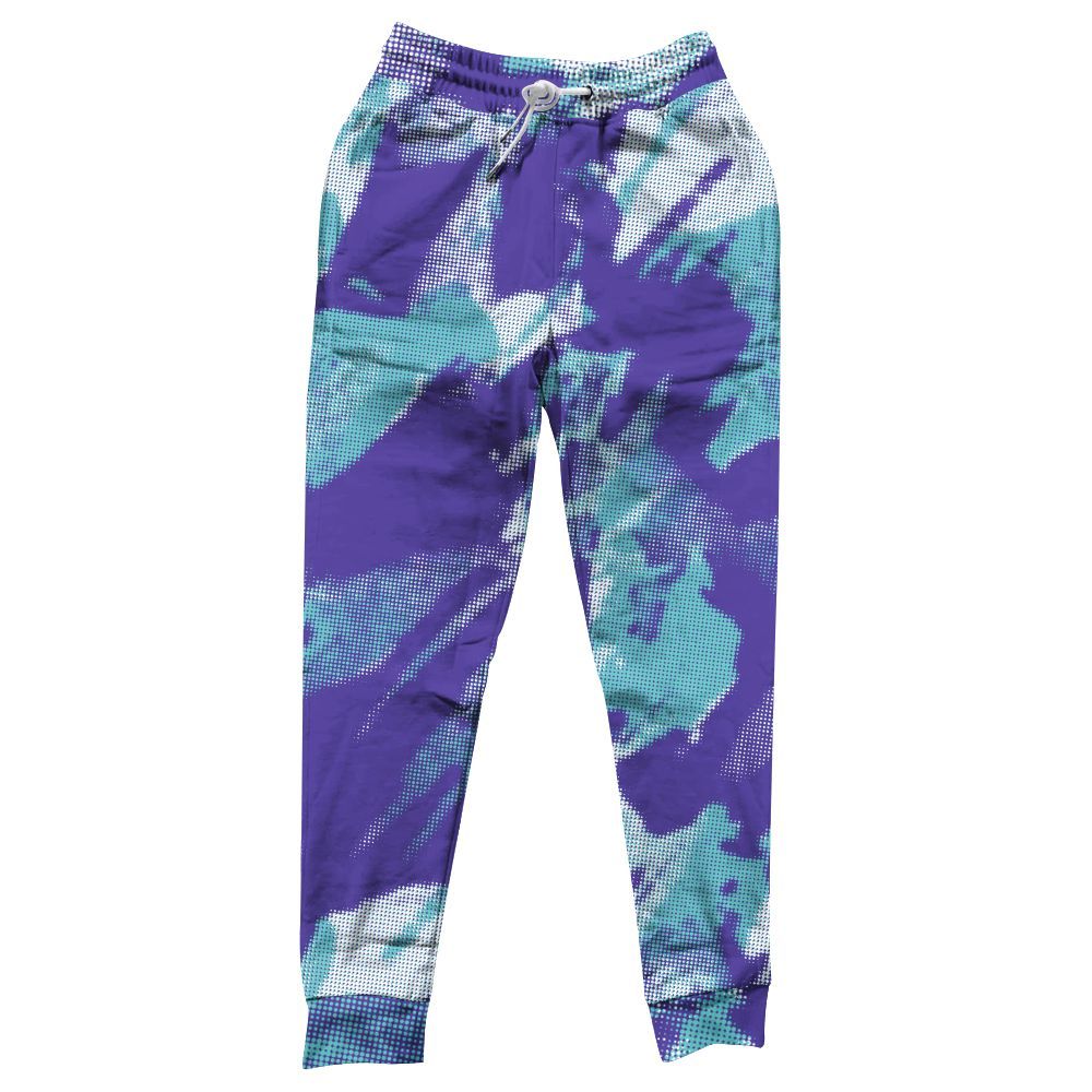 Sweatpant To Match Low Hornets 1s - Abstract Halftone Graphic All Over Print