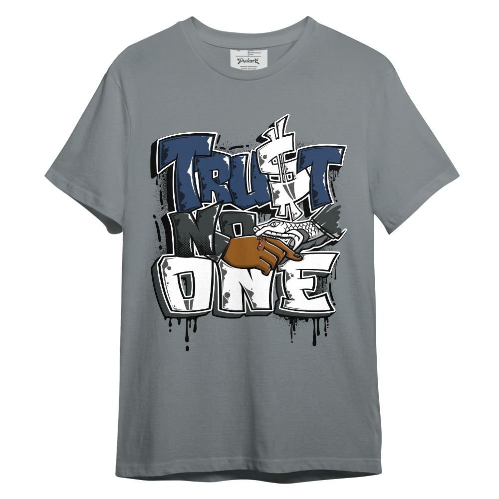 Shirt To Match Flint Grey 9s - Dripping Trust No One Graphic