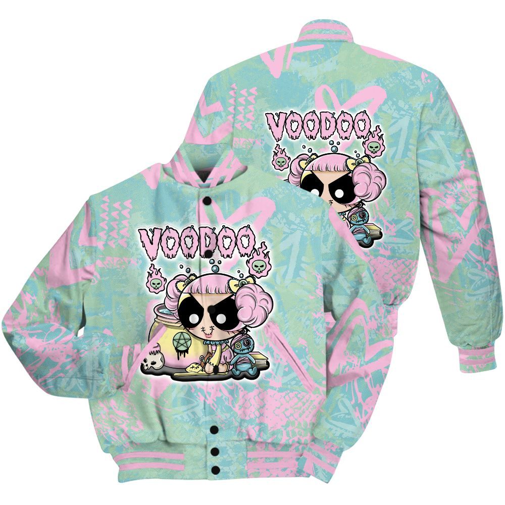 Varsity Jacket To Match SB Dunk Low Visty Shirt - Voodooz Heart Grunge All Over Print